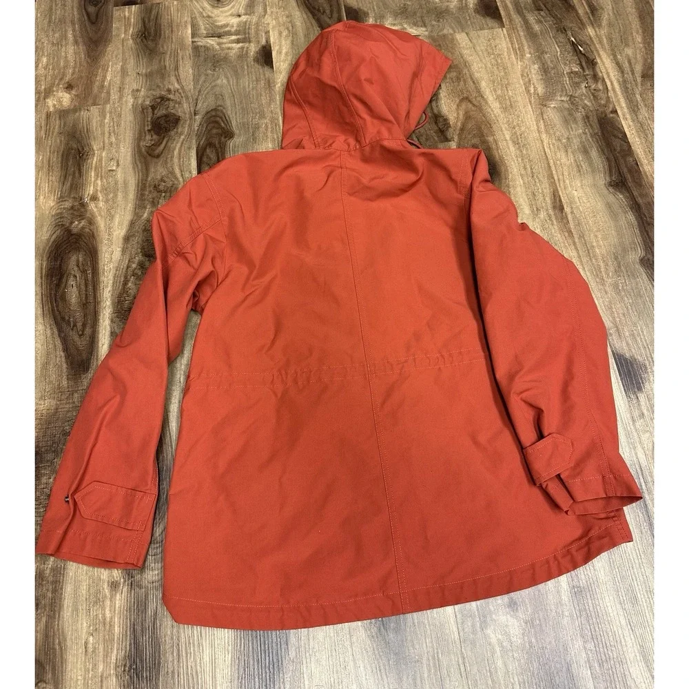 Uniqlo Parka Jacket Womens Small  Relaxed Fit Drawstring Waist Hooded Coat